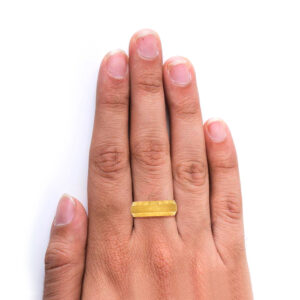 Sophistication Gold Ring | 24K